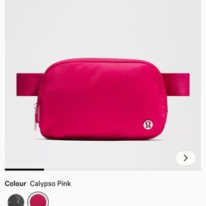 lululemon athletica Calypso Pink Crossbody Bag